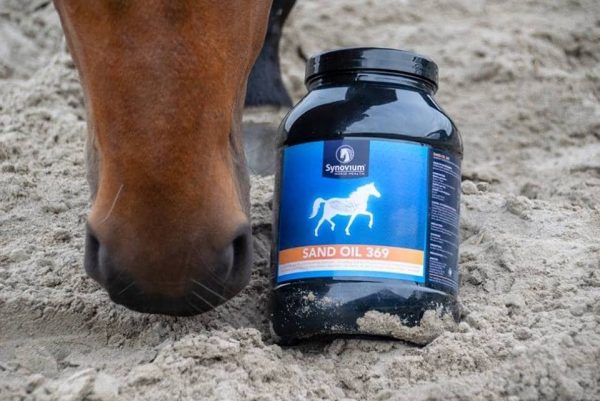 Sandoil 369 psyllium husk for horses, sand colic support